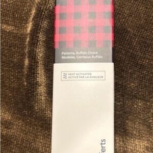 Buffalo plaid Red/black Infusible Ink' Heat Activated Transfer Sheets